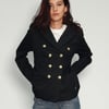Vintage Double Breasted Blazer in Black