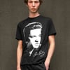 The King' Portrait T-Shirt - Black