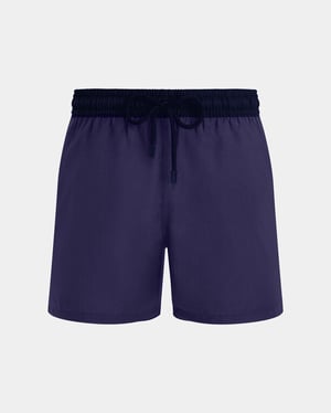 Vilebrequin - Men Ultrafine Wool Swim Shorts Super 120's - Swimwear - Magnus - Blue - Size XXXL