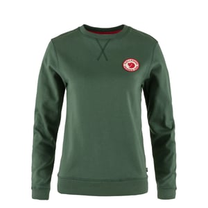 Fjallraven Womens 1960 Logo Badge Sweater Deep Patina