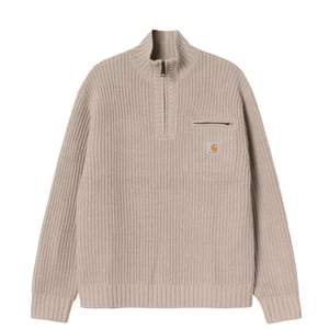 Carhartt WIP Detroit Half Zip Sweater Fleur De Sel