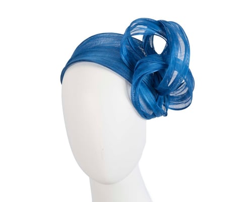 Royal Blue retro headband by Fillies Collection