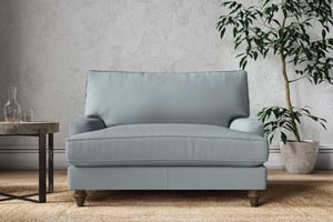 nkuku Marri Love Seat | Make To Order | Recycled Cotton Horizon | No Colour