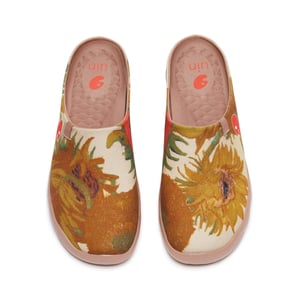 Van Gogh Sunflowers Malaga Slipper Men - 12