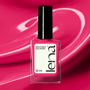 LENA Breathable & Water-Permeable Halal Nail Polish - Kiss Me Habibi - LE25
