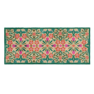 Folk Floral Washable Runner - 65x150cm