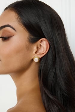 Sorelle Seas Earrings Gold