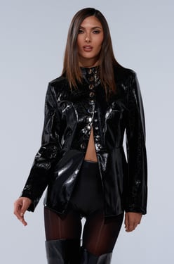 AKIRA I Like It Like That Button Down Top | Black | Size XL