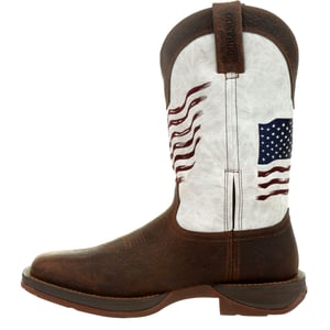 Rebel by Durango® Distressed Flag Embroidery Western Boot