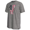 Men's Nike USA Just Do It Grey Tee / L