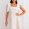 Ultimate Vacation Mini Dress Beige