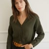 Diana Cardigan in Forest Green