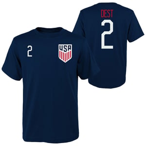 Youth Outerstuff USMNT Dest 2 Navy Tee / XL