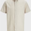 Jack & Jones Blusummer Shield Shirt - White Pepper - S