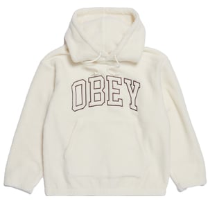 Obey Womens Collegiate Hood Unbleached