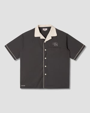 Bowling Shirt (Raven Black) - XXL