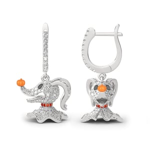 Jeulia "The Head of Team" Sterling Silver Earrings