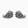 Jeulia "Gothic Style" Skeleton Sterling Silver Earrings
