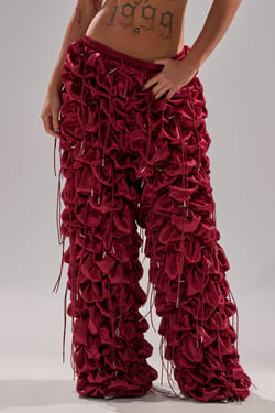 AKIRA Feeling Funky Wide Leg Jogger Pants | Size 1X