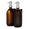 Gold Double Wall Mounted Soap Dispenser