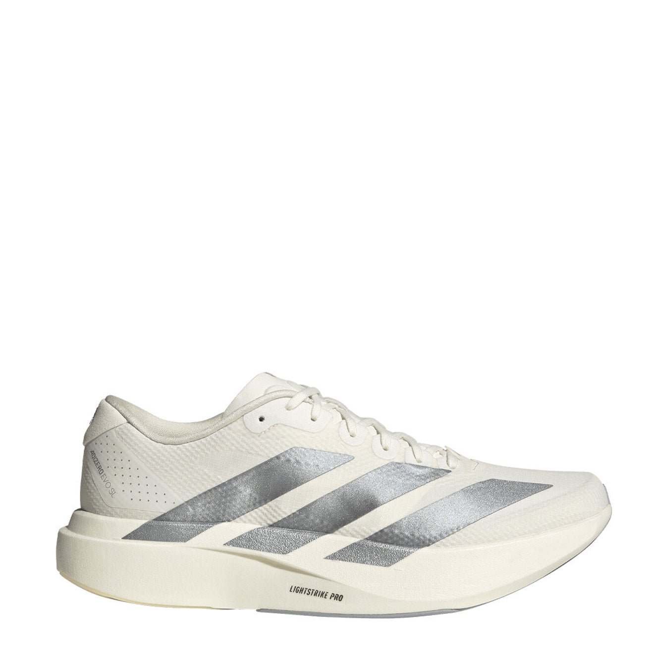 Adidas Adizero Evo SL Woven Trainer Core White / Core White / Halo Silver