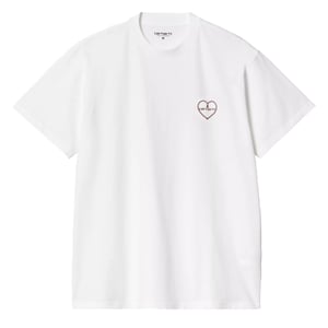 Carhartt WIP S/S Furoshiki T-Shirt White / Red