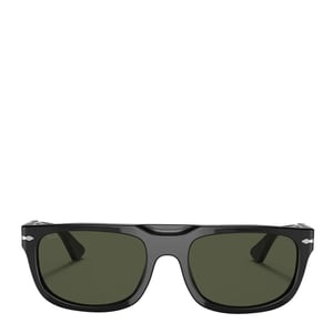 Persol 0PO3271S 95/31 55 Sunglasses Black / Green