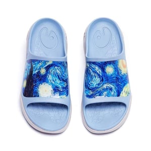 Starry Night Ibiza Slides - 10/10.5