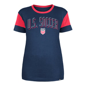 Women's New Era USMNT Navy Rise Tee / 2X