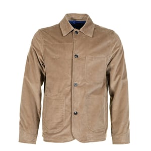 Paul Smith Organic Cotton Corduroy Work Jacket Hazelnut