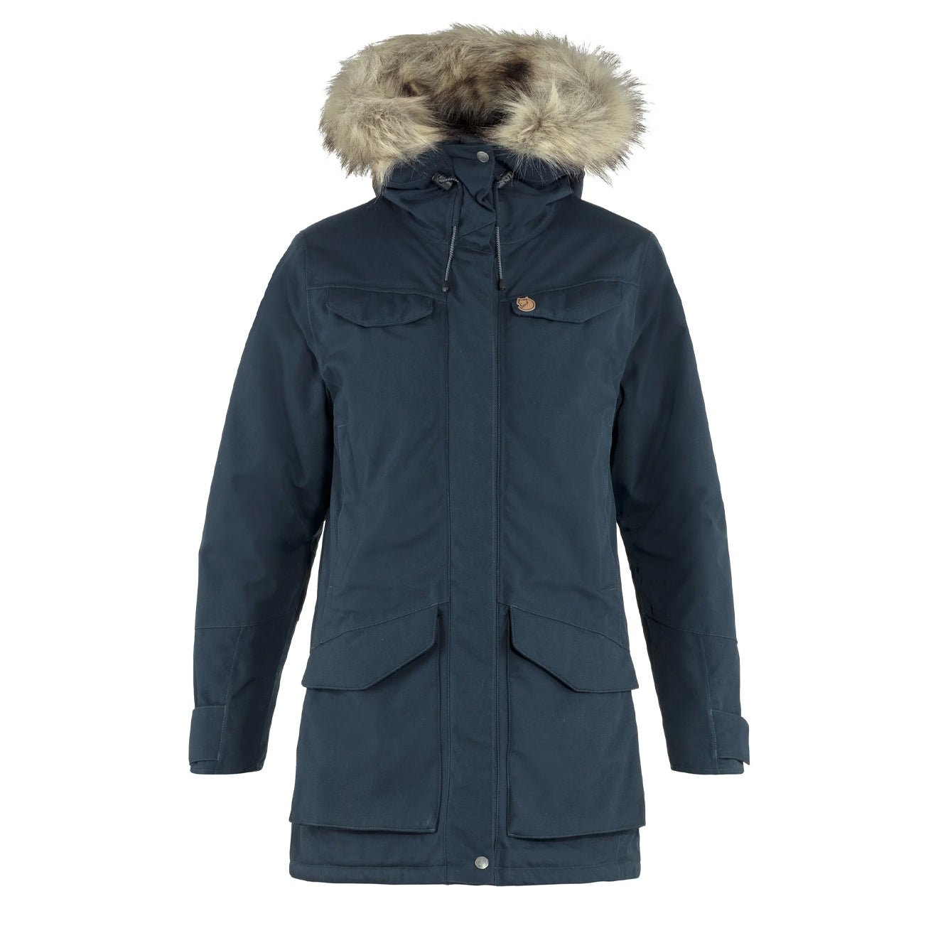 Fjallraven Womens Nuuk Parka Dark Navy