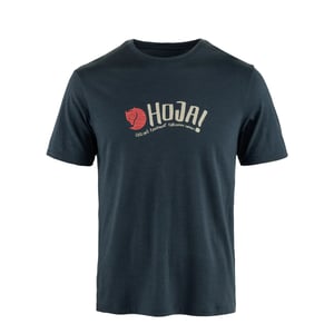 Fjallraven Hoja Wool T-shirt Dark Navy