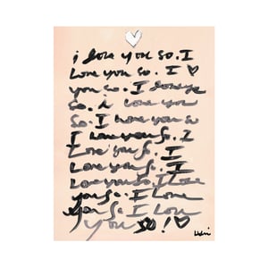 To You From Me Art Print