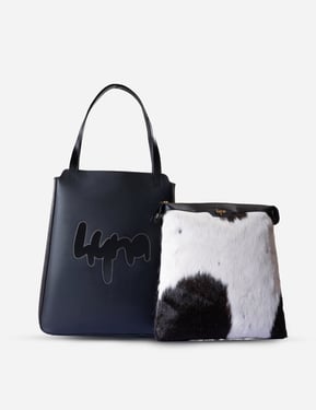 Noble Aura Tote Bag - Black - Black