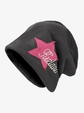 Thesupermade Star Embroidered Wrap Hat - 1703 - Dark Grey / One Size (100% off)