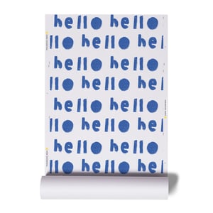 Oh Hi Wallpaper - Indigo