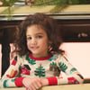 Kids Christmas Tree Farm Pajama Set