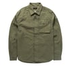 Left Hand Button Pocket Shirt Olive
