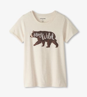 Women's Stay Wild Pajama T-Shirt