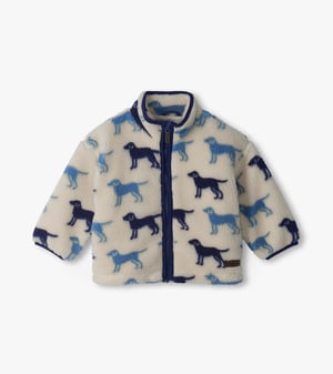 Baby & Toddler Boys Lab Silhouette Faux Sherpa Jacket