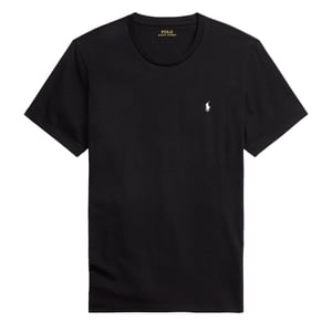 Polo Ralph Lauren Cotton Jersey Sleep Shirt Black