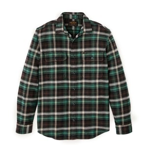 Filson Vintage Flannel Work Shirt Brown / Cream / Multi Plaid