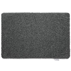 Plain Fleck - Charcoal Grey Doormat - 50x75cm