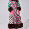 AKIRA Sweet Thing Patchwork Trench Coat | Size Medium