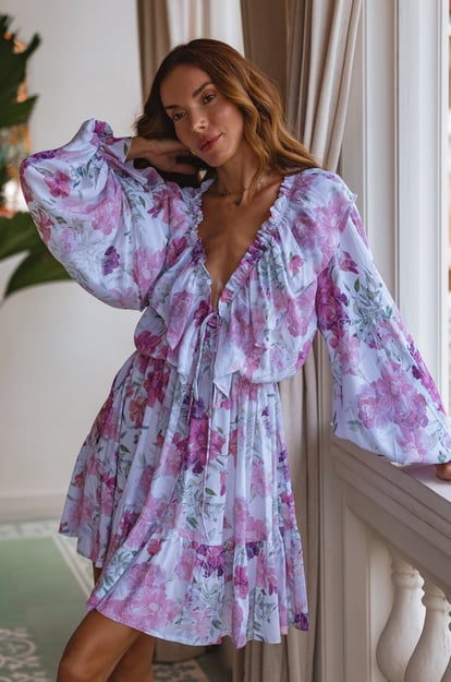 Alice Long Sleeve Mini Dress