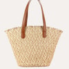 DuoWeave Chic Tote - Brown / One-Size