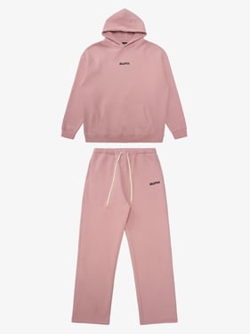 SUPM Pink Cloud Hoodie Set - Pink / 2XL / Set