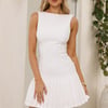 Angelique Mini Dress White