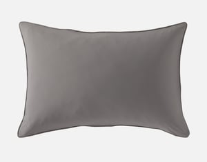 QE Home Cool Touch Pillowcases in Granite (Set of 2), Grey