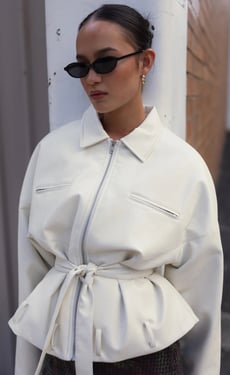 Coyote Jacket (Cream) - XS/S